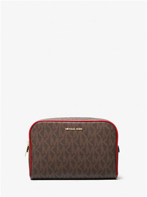 michael kors portemonaie jet set travel|Jet Set Travel Large Signature Logo and Metallic  .